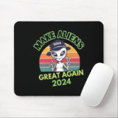 Make Aliens Great Again Grappige Mega Trump UFO 20 Muismat (Met muis)