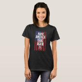 Make America Bang Again Fire Crackers 4th of July T-shirt (Voorkant volledig)