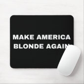 Make America Blonde Again Karoline Leavitt 2025 Te Muismat (Met muis)