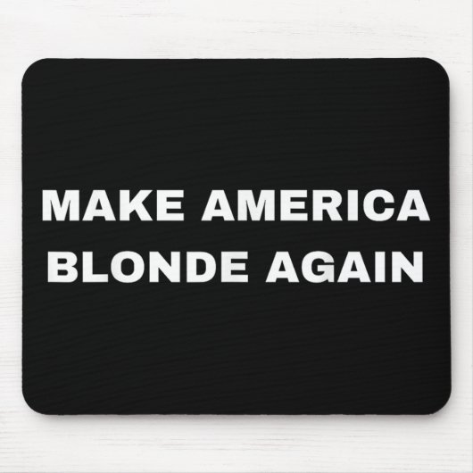 Make America Blonde Again Karoline Leavitt 2025 Te Muismat (Voorkant)
