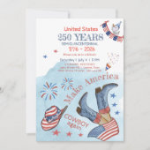 Make America Cowboy Again beroemd gemaakt door 250 Kaart (Voorkant)