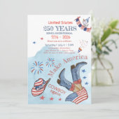 Make America Cowboy Again beroemd gemaakt door 250 Kaart (Staand voorkant)