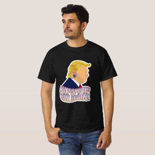 MAKE AMÉRICA EAR AGAIN T-SHIRT (Voorkant volledig)