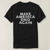 Make America Emo Again  Funny Goth Zip  T-shirt (Design voorkant)