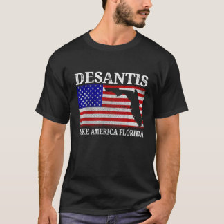 Make America Florida DeSantis 2024 Election Vintag T-shirt