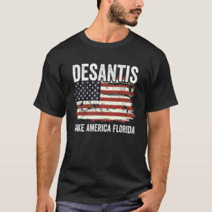 Make America Florida Desantis 2024 Verkiezingsmerk T-shirt