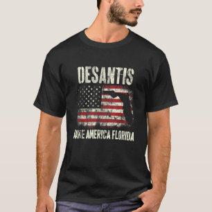 Make America Florida Desantis 2024 Verkiezingsmerk T-shirt