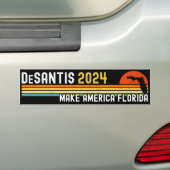 Make America Florida Ron DeSantis 2024 Bumpersticker (Op auto)