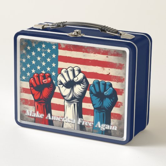 Make America Free Again Kunstwerk (Voorkant)
