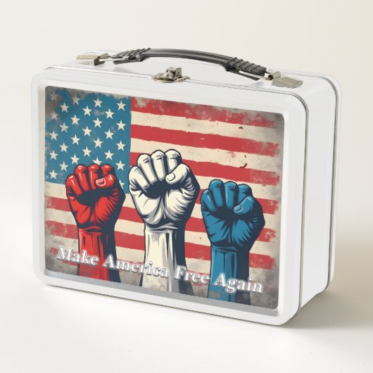 Make America Free Again Kunstwerk (Voorkant)