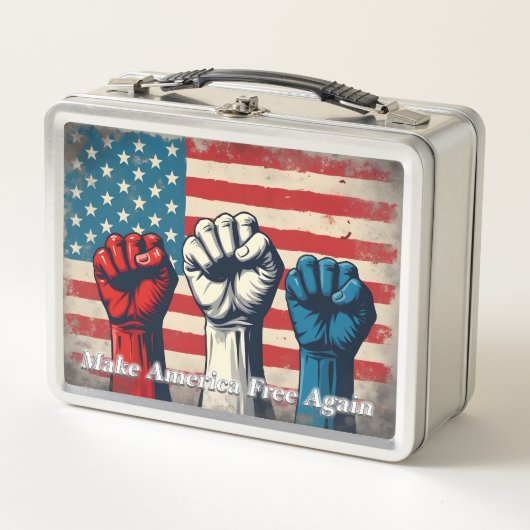 Make America Free Again Kunstwerk (Voorkant)