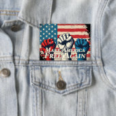 Make America Free Again Kunstwerk Button (Insitu)