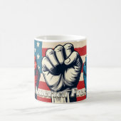 Make America Free Again Kunstwerk Koffiemok (Center)
