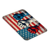 Make America Free Again Kunstwerk Magneet (Rechterzijde)