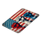 Make America Free Again Kunstwerk Magneet (Linkerzijde)