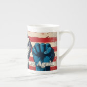Make America Free Again Kunstwerk Porselein Kop (Rechts)