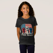 Make America Free Again Kunstwerk T-shirt (Voorkant volledig)