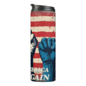 Make America Free Again Kunstwerk Thermosbeker (Geroteerd rechts)
