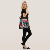 Make America Free Again Kunstwerk Tote Bag (Op model)