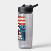 Make America Free Again Kunstwerk Waterfles (Links)