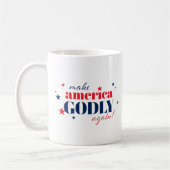 Make America Godly Again Patriottisch Koffiemok (Links)