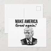 Make America Great Again 2024 Briefkaart (Voorkant / Achterkant)