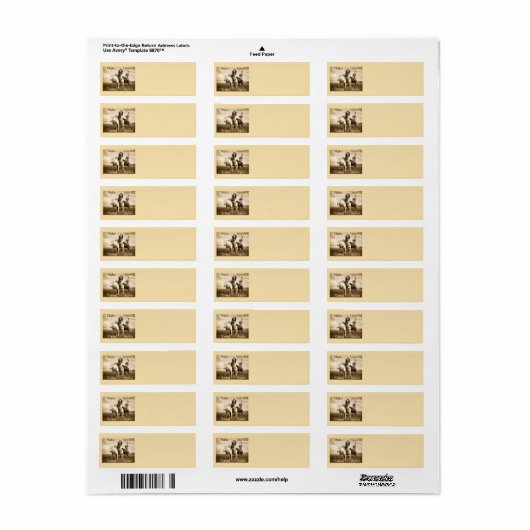 Make America Great Again Return Address Label (Full Sheet)