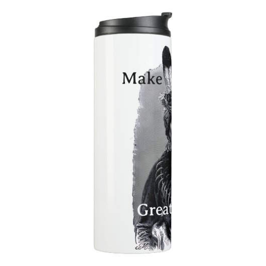 Make America Great Again Thermal Tumbler Thermosbeker (Gedraaid links)
