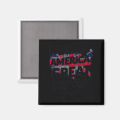 Make America Great Britain Again Shirt Magneet (Voorkant / Achterkant)