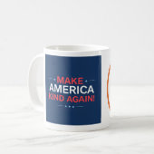 Make America Kind Again Koffiemok (Voorkant links)