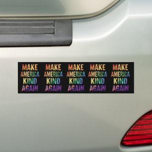Make America Kind Again Regenboog LGBTQ Gay Bumpersticker