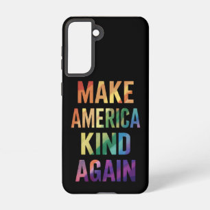 Make America Kind Again Regenboog LGBTQ Gay Samsung Galaxy Hoesje