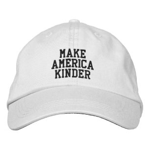 'Make America Kinder'-pet Geborduurde Pet