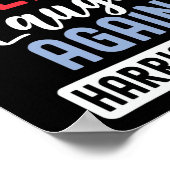 Make America Laugh Again President 2024 Kamala Har Poster (Hoek)