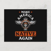 Make America Native again Briefkaart (Voorkant)