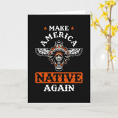 Make America Native again Kaart (Gele Bloem)