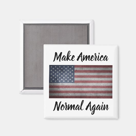 Make America Normal Again Magneet (Voorkant / Achterkant)