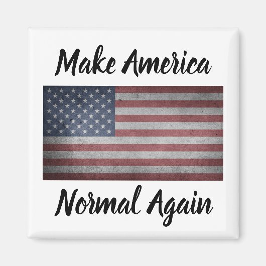 Make America Normal Again Magneet (Voorkant)