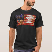 Make America Pray Again T-shirt v2 Wit Tekst (Voorkant)