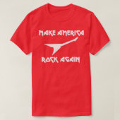 Make America Rock Again T-shirt (Design voorkant)