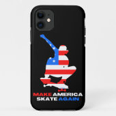 MAKE AMERICA SKATE AGAIN ollie grab edition Case-Mate iPhone Case (Achterkant)