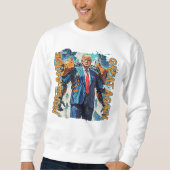 Make Anime Great Again beroemd gemaakt door Mecha  Trui (Voorkant)