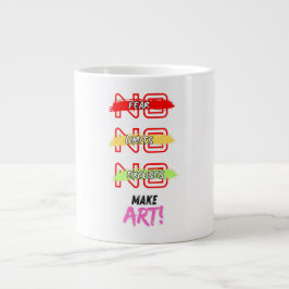 make art mug grote koffiekop