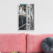 MAKE ART New York Graffiti Street Photography NYC Canvas Afdruk (Insitu (Woonkamer))