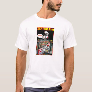 MAKE ART NIET WAAR T-SHIRT