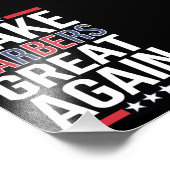 Make Barbers Great Again Barbers voor Trump 2024 Foto Afdruk (Hoek)