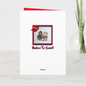 "Make Bassets Great Again" Verjaardag Kaart (Achterkant)