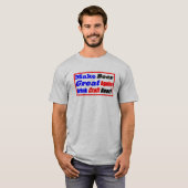 Make Beer Great Again Drink Craft Beer -Box T-shirt (Voorkant volledig)