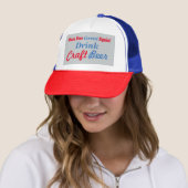 Make Beer Great Again- Grijs Trucker Pet (In situ)