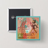 Make Believe bij Muzeo Event Button (Voorkant /achterkant)